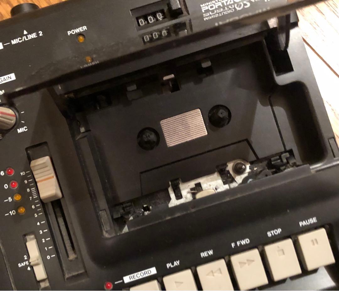 RuruTASCAM PORTA02 MK2カセットMTR純正アダプター付