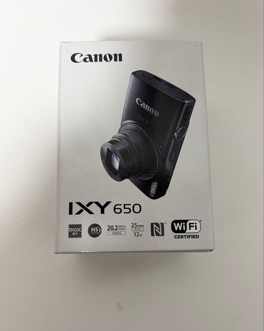 【動作確認済み】Canon IXY650 コンパクトデジタルカメラ ブラック