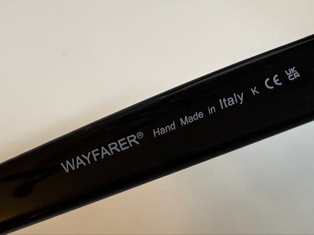 レイバン　ウェイファーラー 新品未使用　ライトカラーレンズ