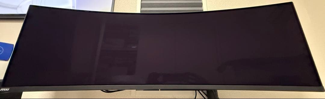 MPG 491CQPX QD-OLED 湾曲 ゲーミングモニター 極美品