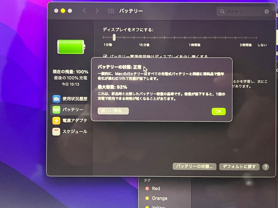 MacBook本体 Apple MacbookPro13 2021 M1(16GB/256GB)