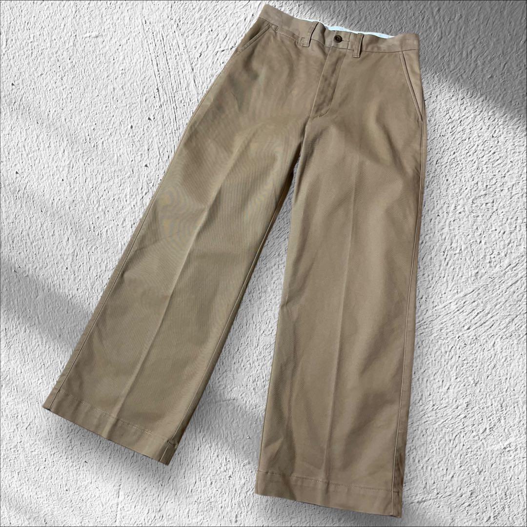 【美品】現行タグ ポロラルフローレン ポロチノ ワイドパンツ 4 チノパン