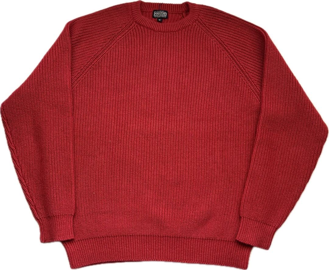 80s〜 lands' end cotton sweater