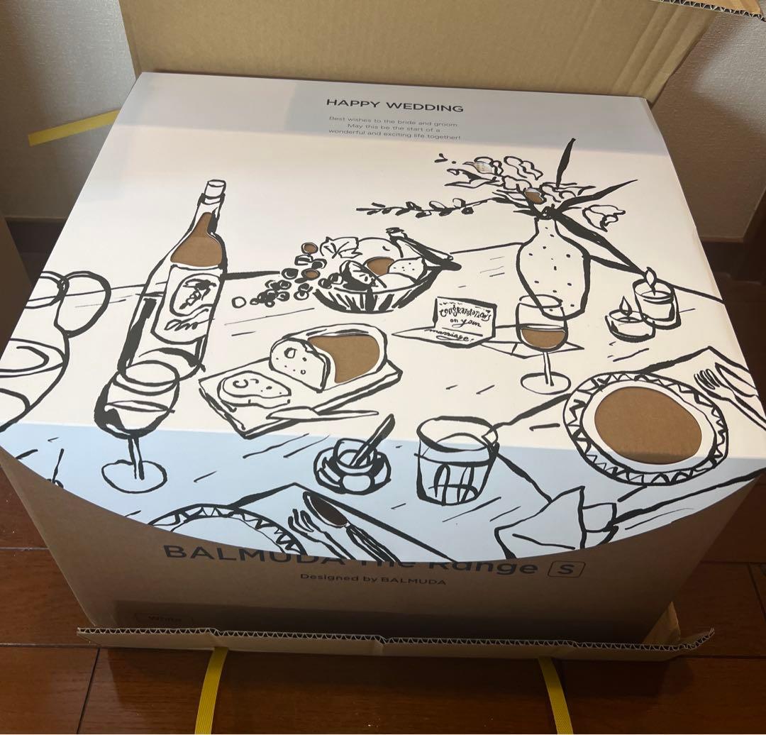 【新品未使用】BALMUDA The Range S ホワイト