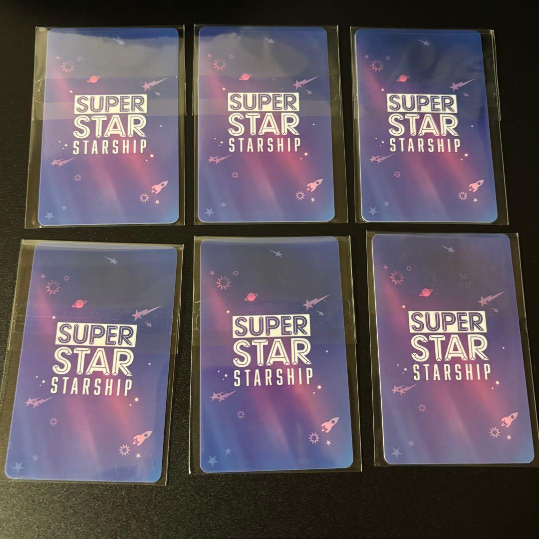 IVE 原宿 SUPERSTAR トレカ 6枚セット