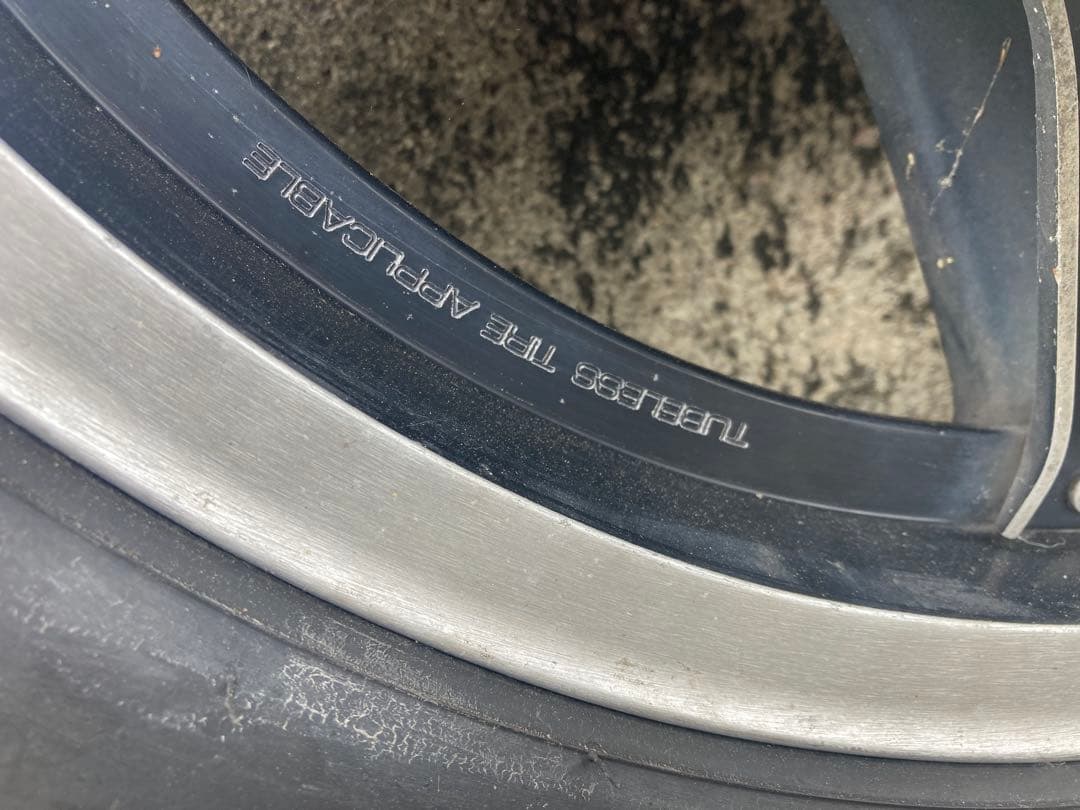 ホンダ CB750F-B 裏コムスターホイール前後セット