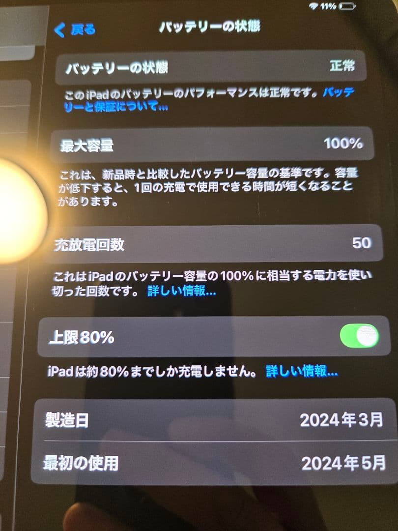 ipad pro 11インチ M4 256GB