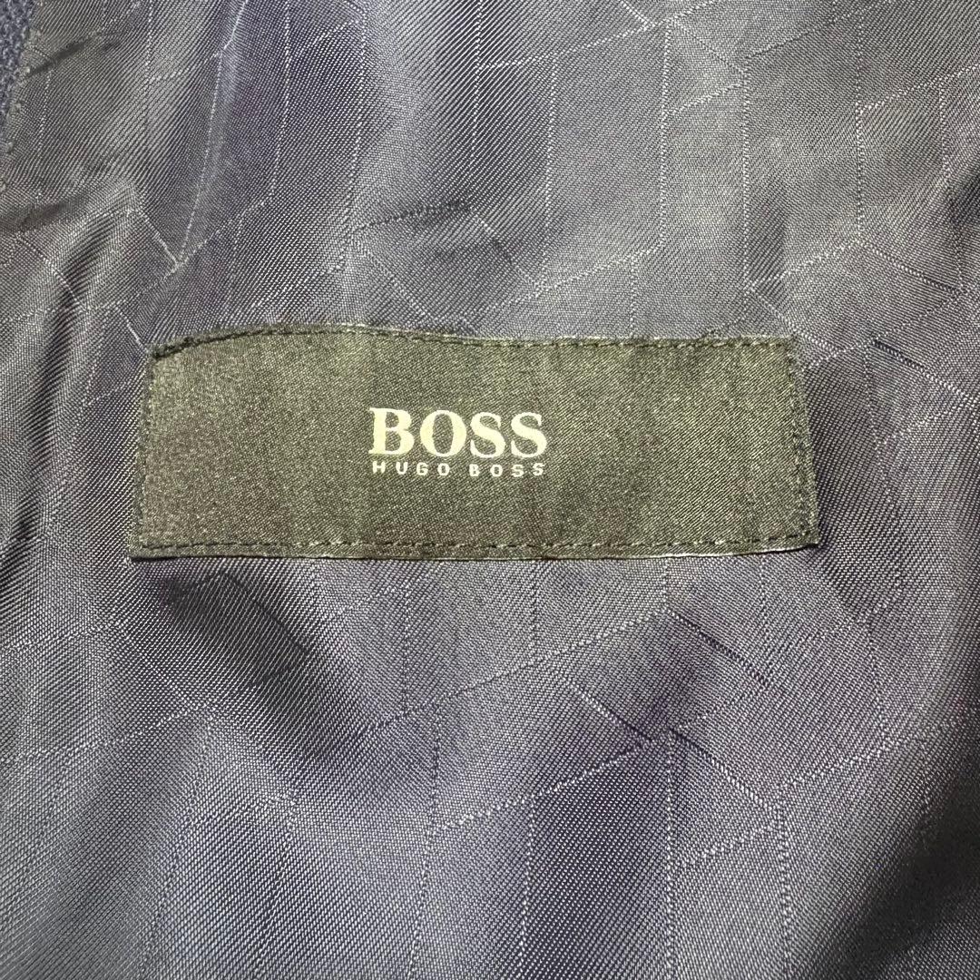 美品　ヒューゴボス　テーラードジャケット　紺ブレ　ネイビー　REDA 50 XL