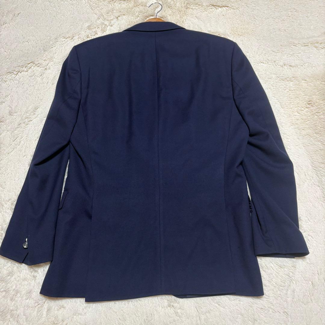 美品　ヒューゴボス　テーラードジャケット　紺ブレ　ネイビー　REDA 50 XL