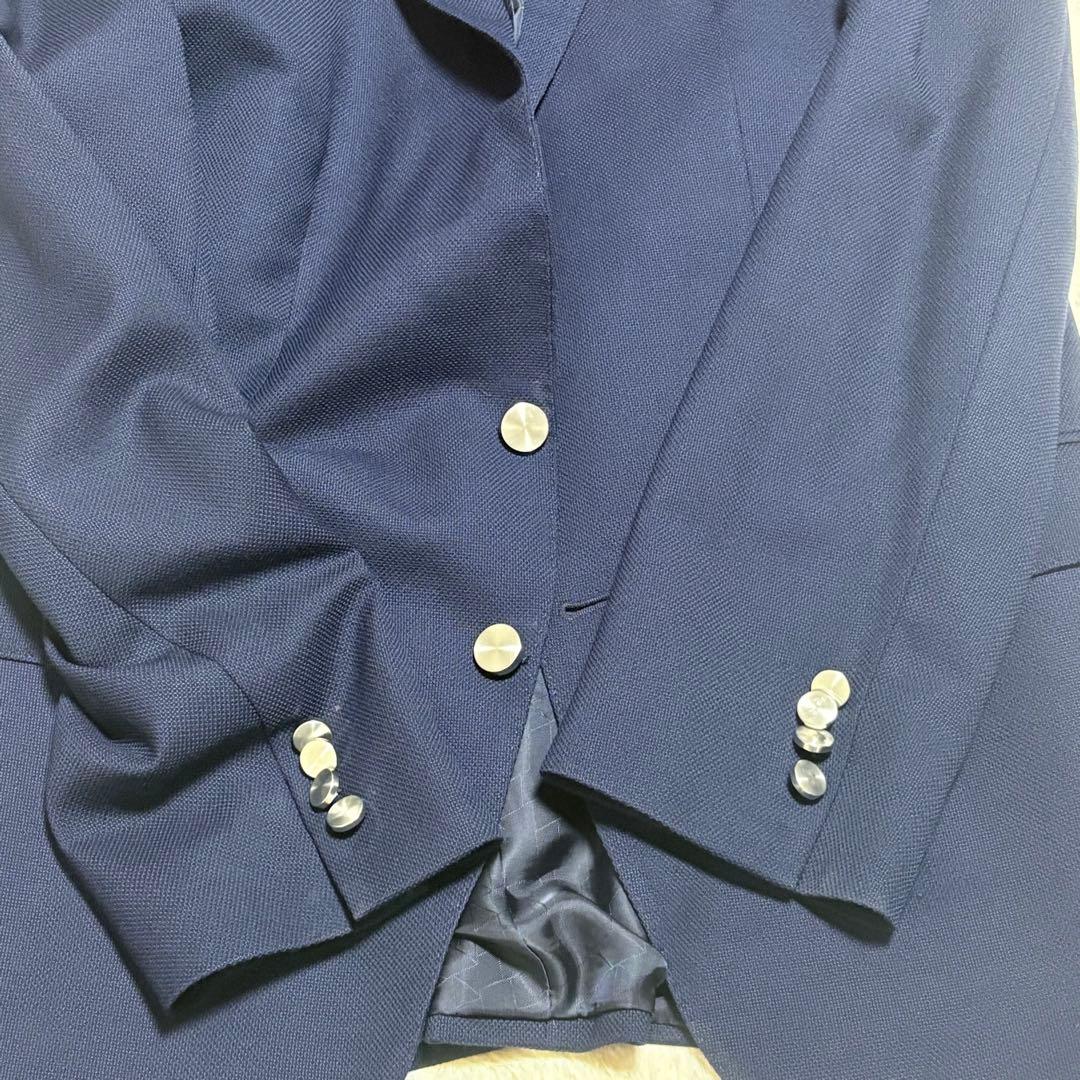 美品　ヒューゴボス　テーラードジャケット　紺ブレ　ネイビー　REDA 50 XL
