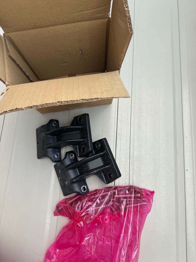 ディフェンダー110 サイドステップ ブラック/シルバー SUV用