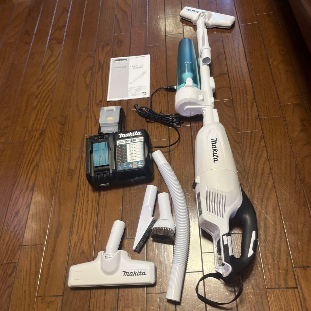 マキタ　Makita 充電式スティッククリーナー CL281FD 本体　充電器