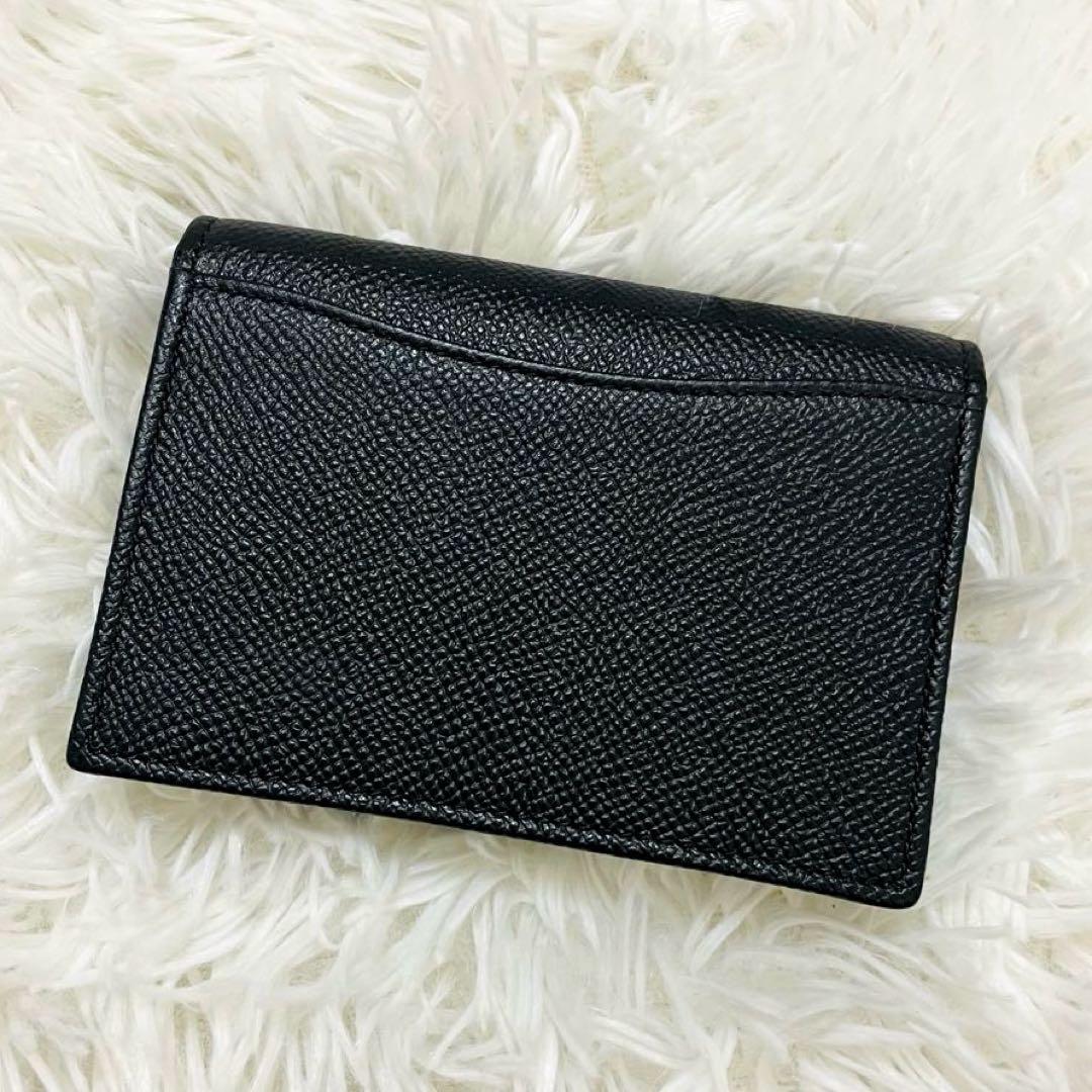 新品✨BVLGARI 名刺入れ ビジネスカードホルダー カードケース レザー 黒