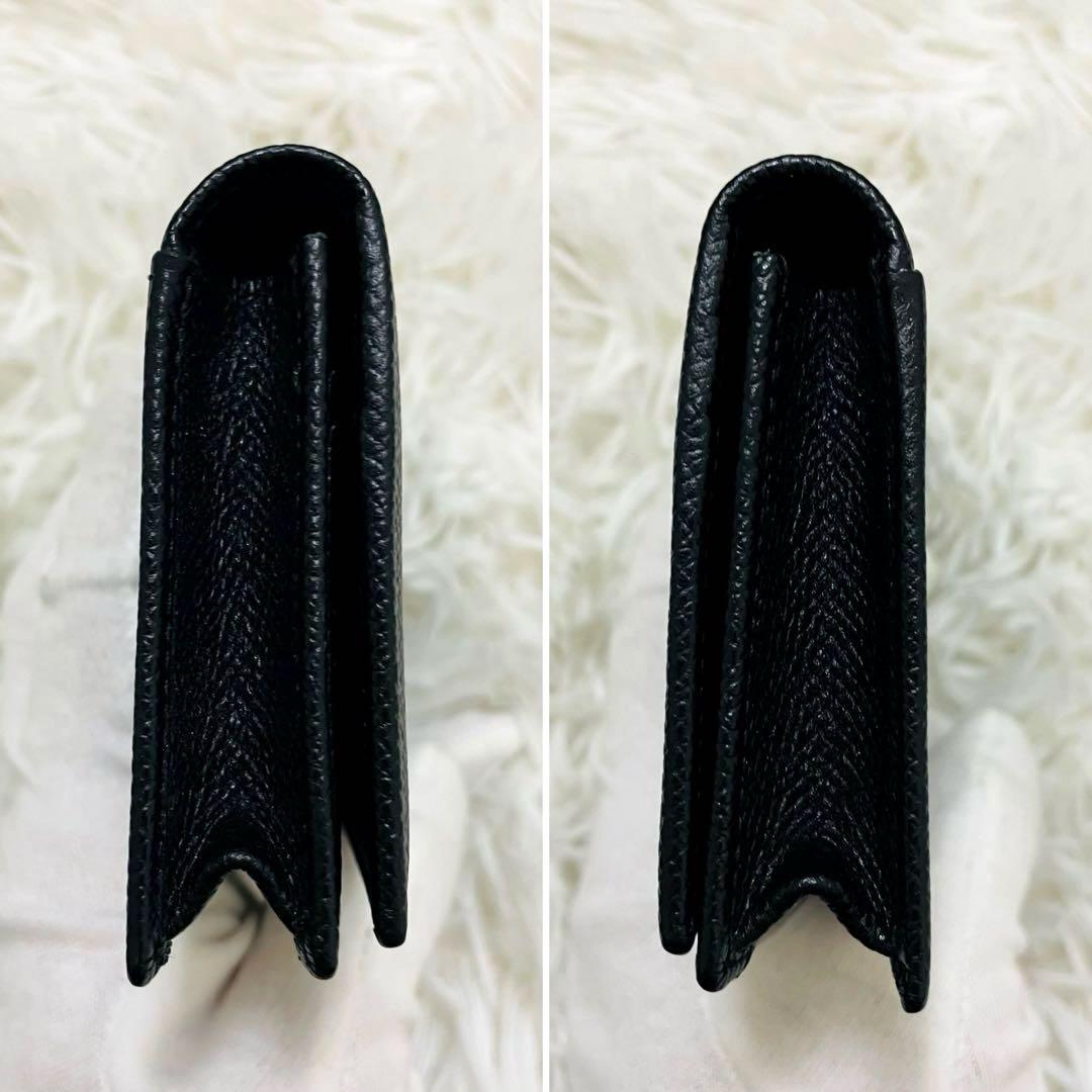 新品✨BVLGARI 名刺入れ ビジネスカードホルダー カードケース レザー 黒