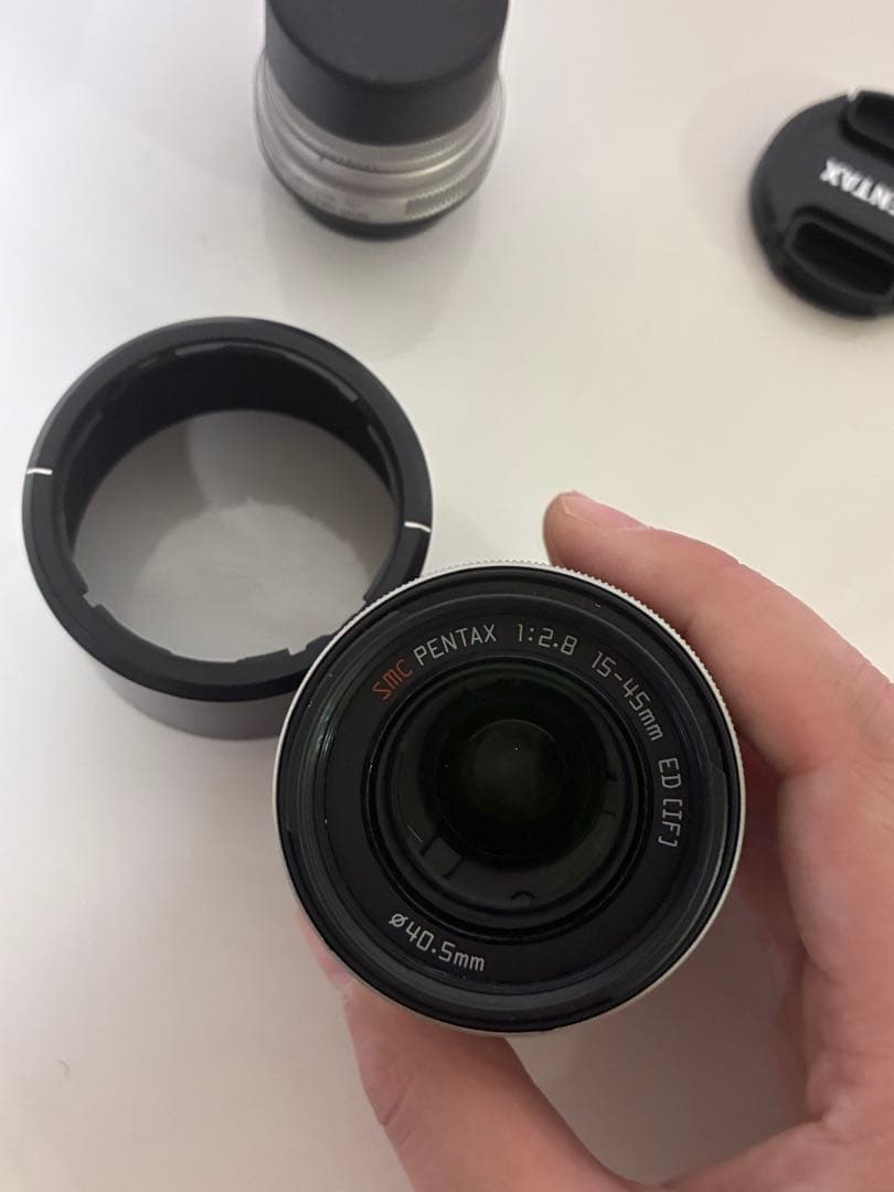 PENTAX Q-S1 ミラーレスカメラ 本体とレンズ4本付属