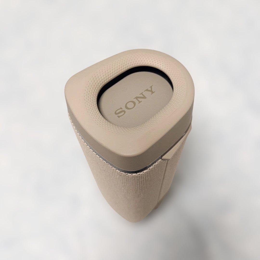 SONY EXTRA BASS SRS-XB33｜ベージュ｜充電器付き