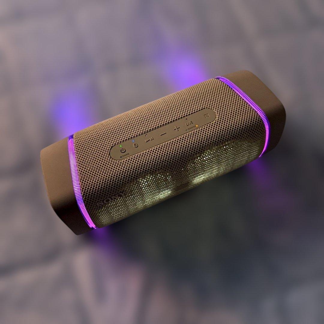 SONY EXTRA BASS SRS-XB33｜ベージュ｜充電器付き