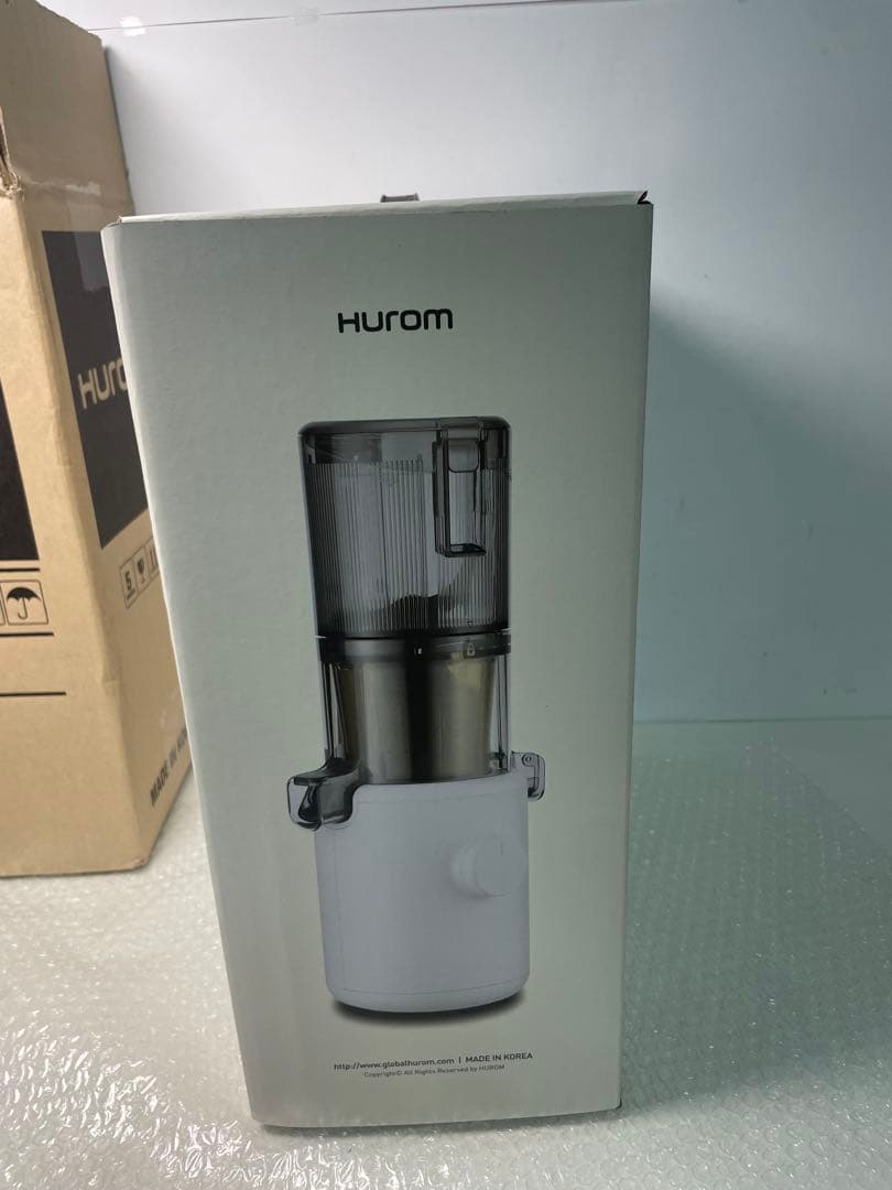 未開封品 HUROM ヒューロム スロージューサー H310A チャコール