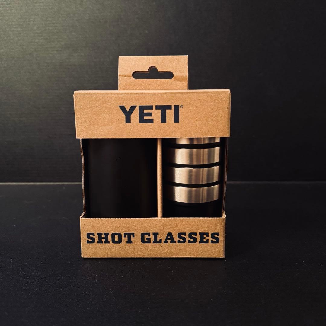 【新品未使用】YETI ショットグラス ステンレス ブラック