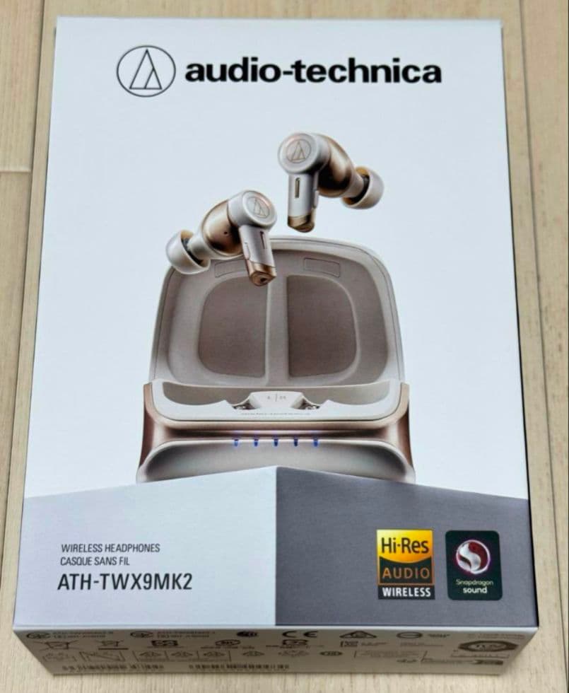 オーディオテクニカ　ATH-TWX9MK2 ホワイト　美品