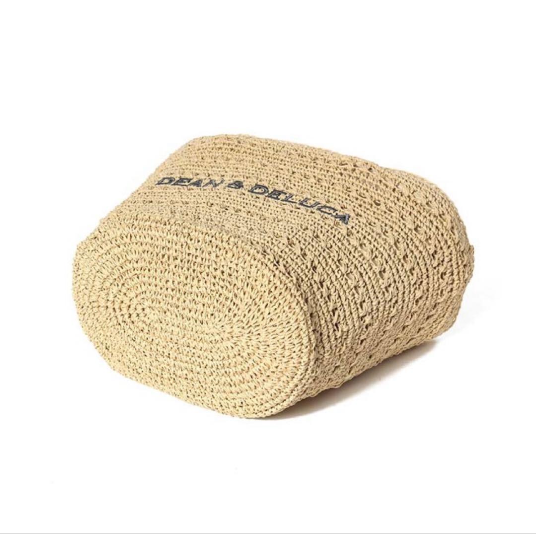 新品DEAN & DELUCAカゴバッグナチュラルM