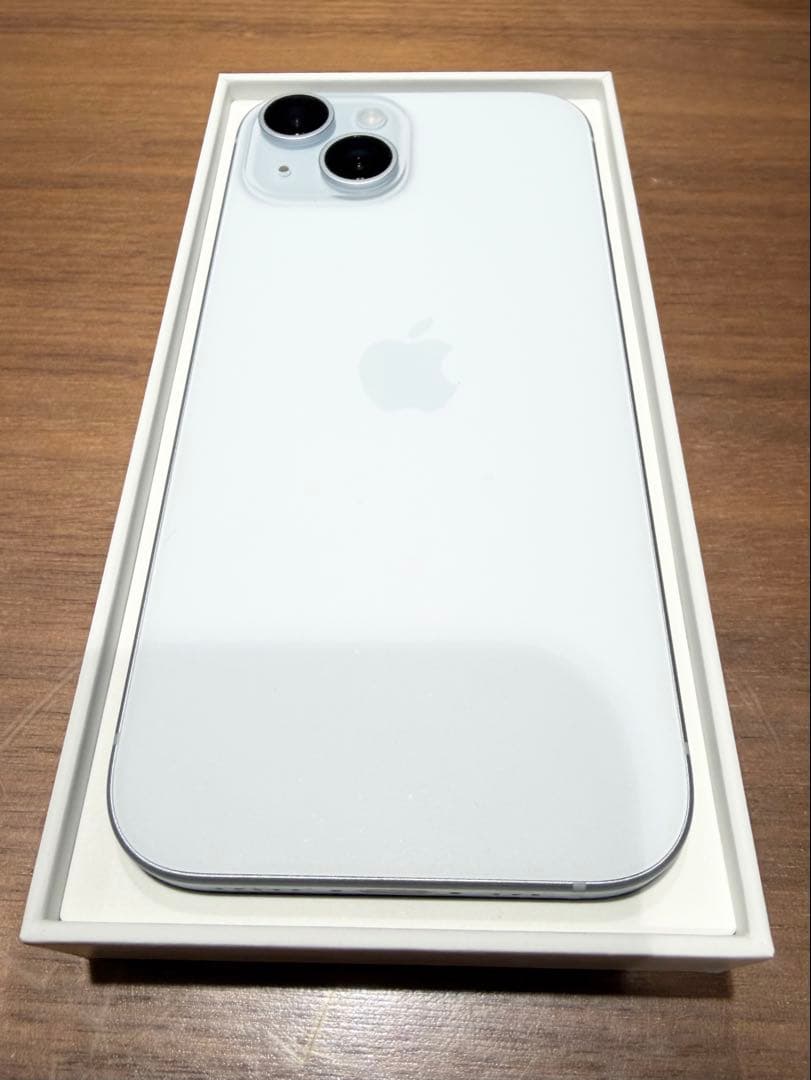 iPhone 15 ブルー 128GB SIMフリー 美品