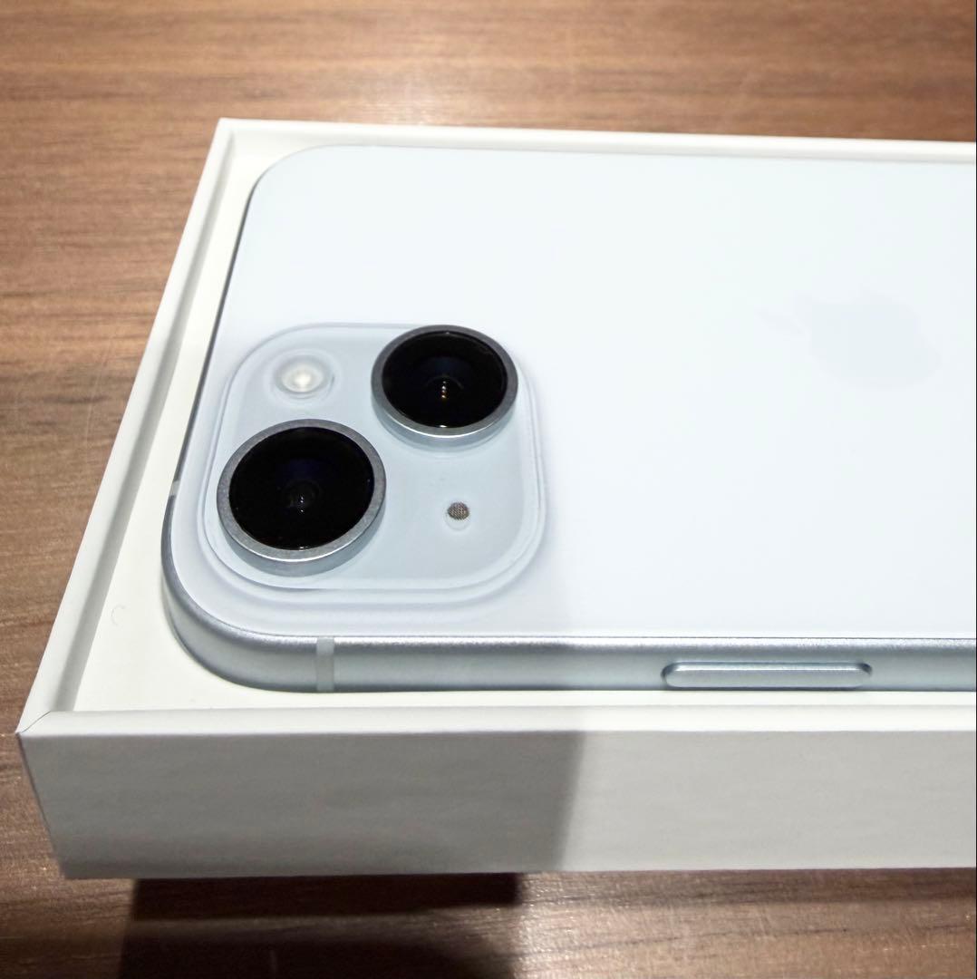 iPhone 15 ブルー 128GB SIMフリー 美品