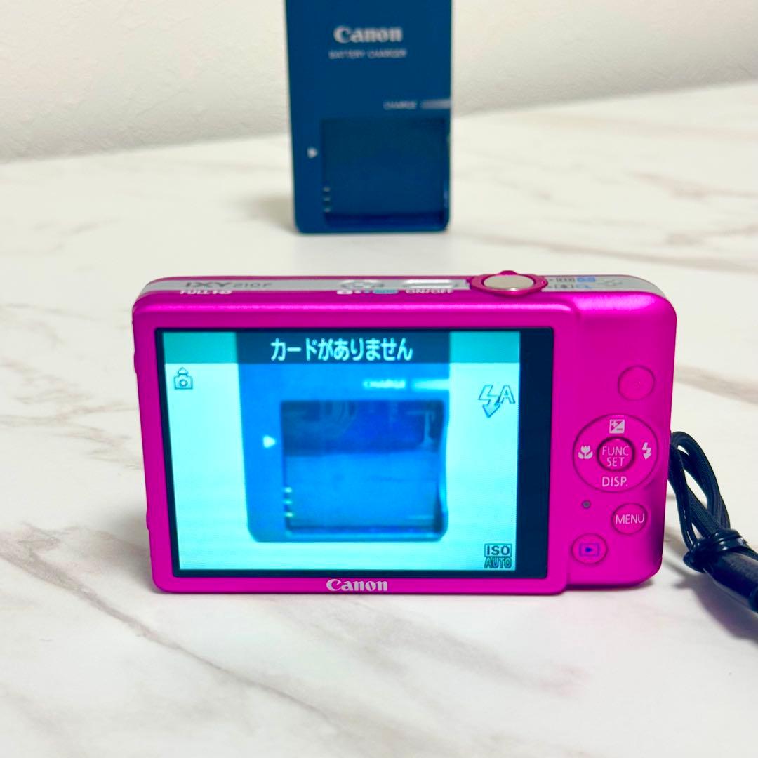 【美品】Canon IXY210F 人気カラー　ピンク　動作品