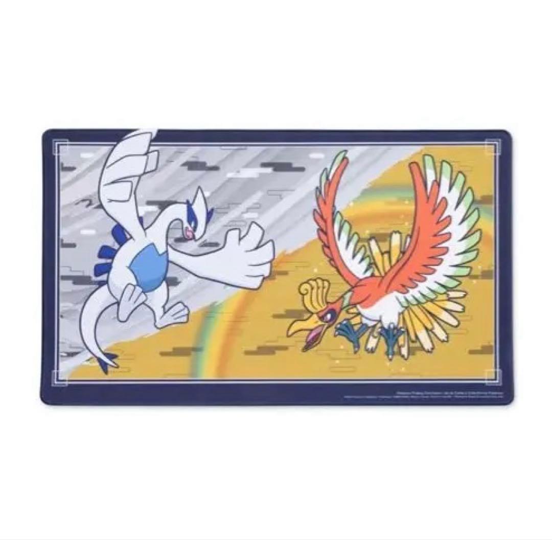 海外版サプライ ルギアとホウオウ プレイマット ラバーマット プレマ