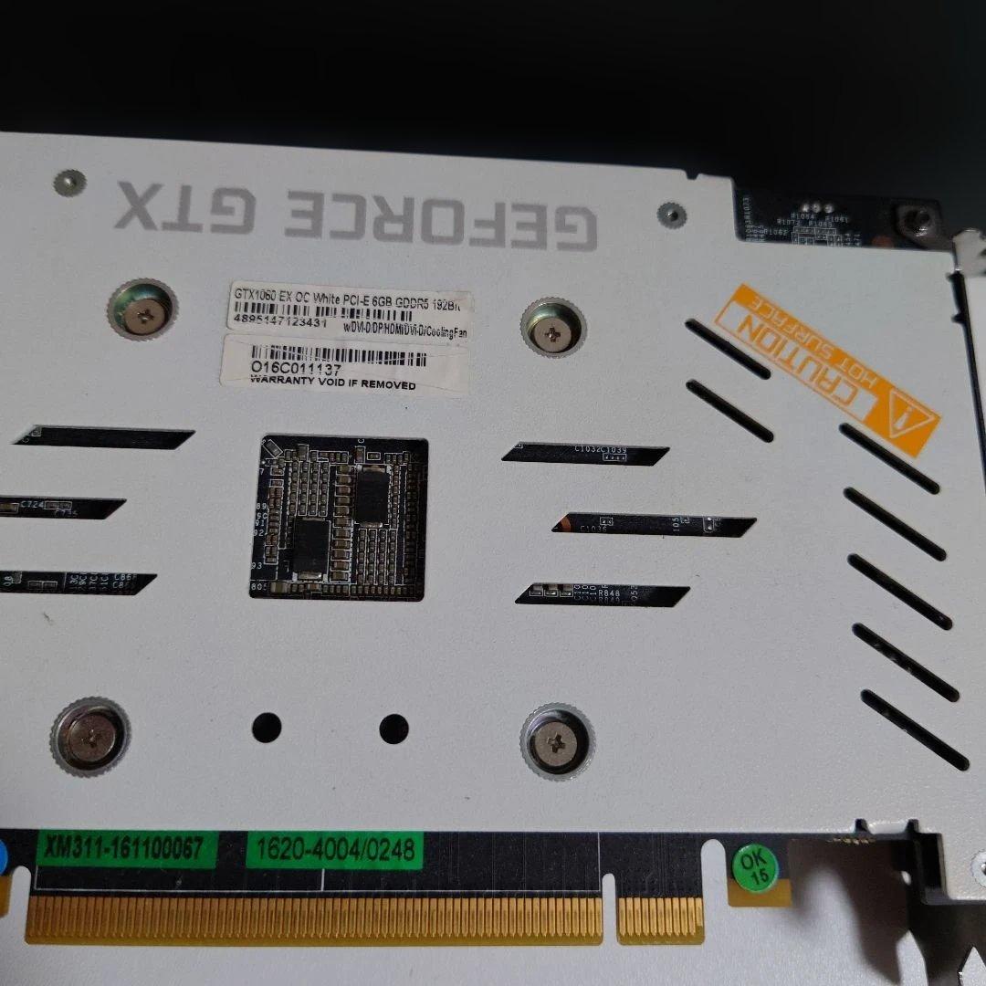 GeForce GTX1060 EX OC 6GB グラフィックボード 箱