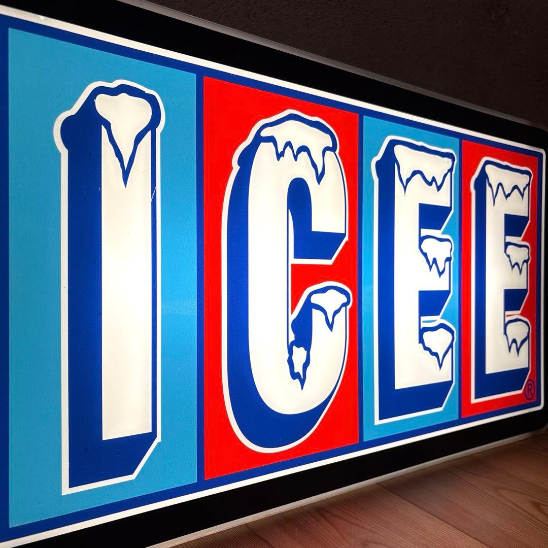 ICEE　アイシー　ライトアップ看板　ストアディスプレイ　ネオンサイン　アメトイ