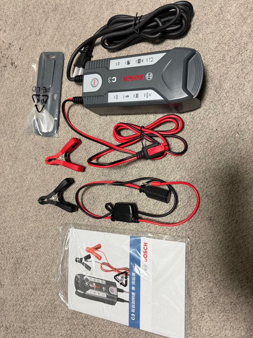 メンテナンス BOSCH C3 Battery Charger 6V/12V