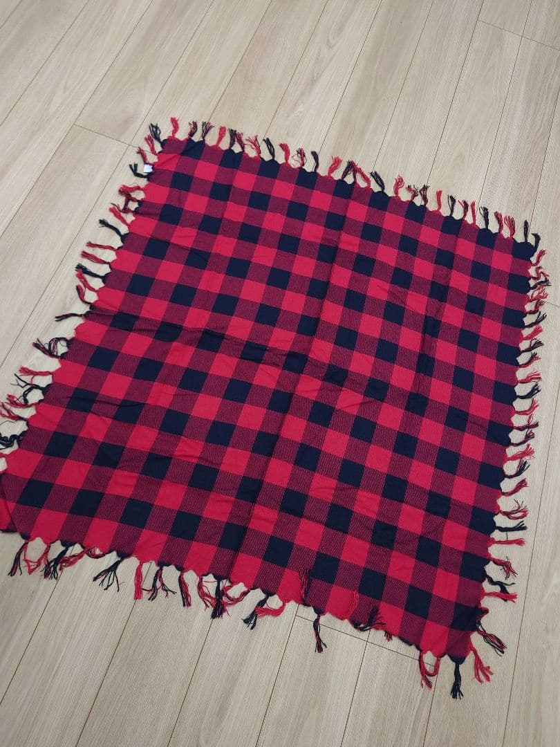 ナンバーナイン チェックストール 08AW シルク カシミア ショール