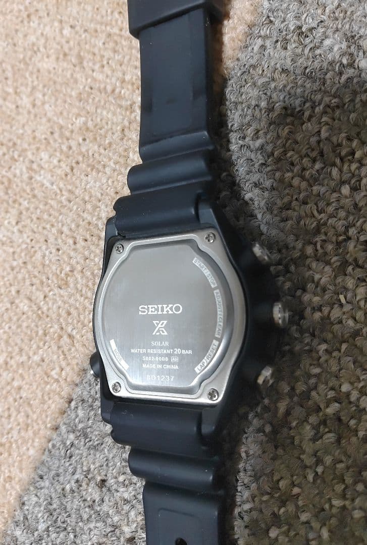 セイコー プロスペックス デジタル腕時計 ブラック LOWERCASE