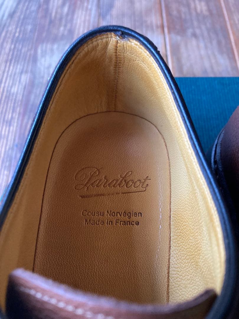 paraboot FRENAYE パラブーツ フレネイ 5.5 シボ革