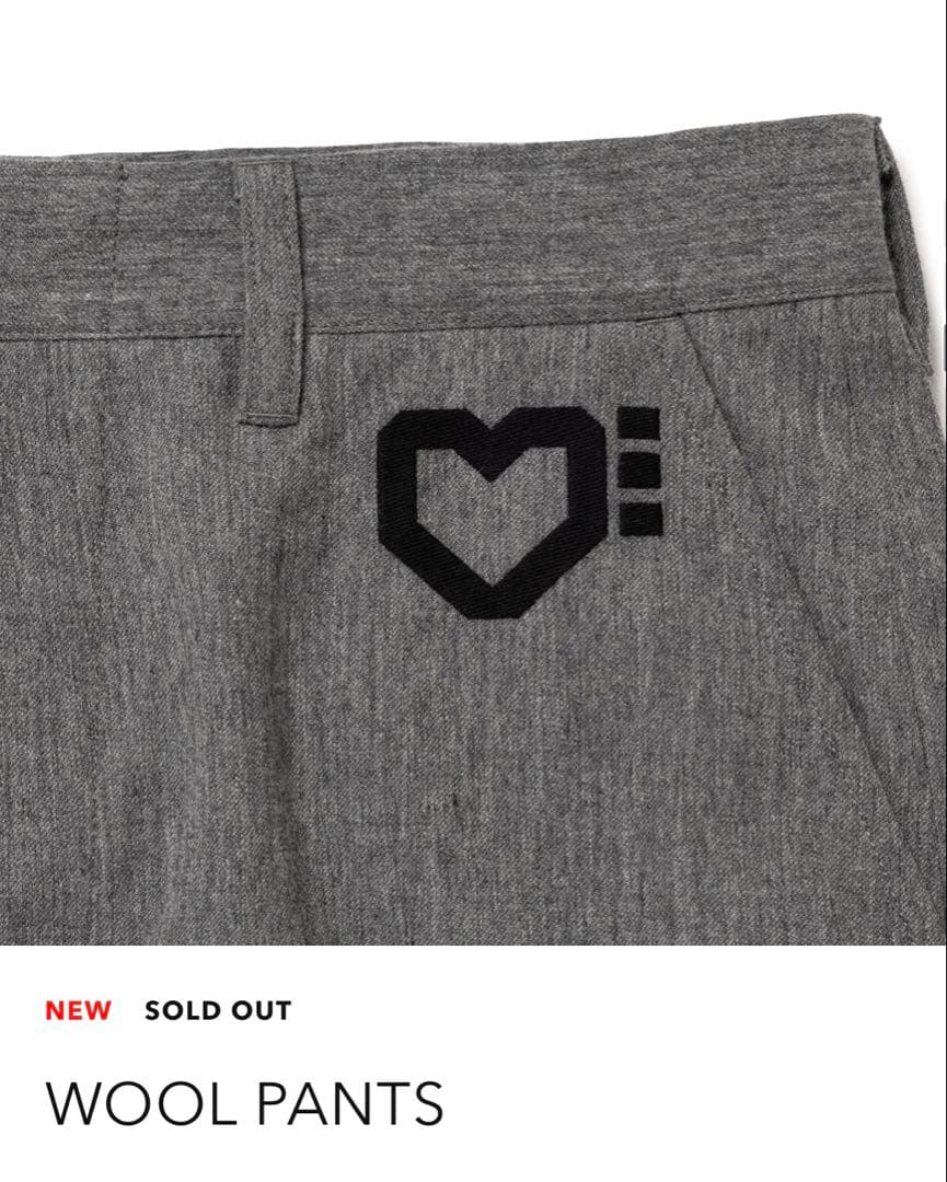 wool pants ウールパンツ