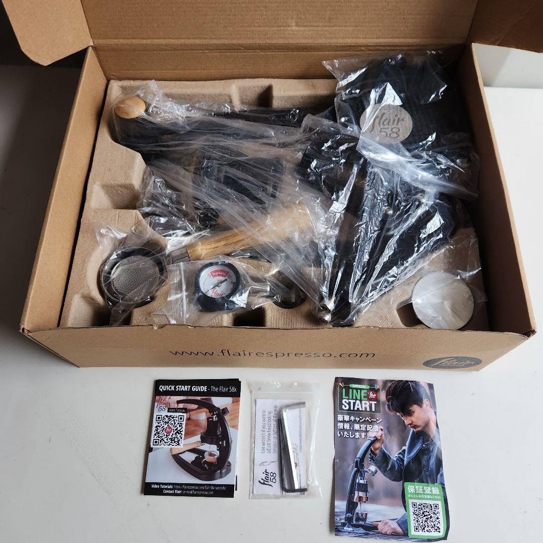 野*村様 flair 58X 手動式 エスプレッソメーカー 箱付き
