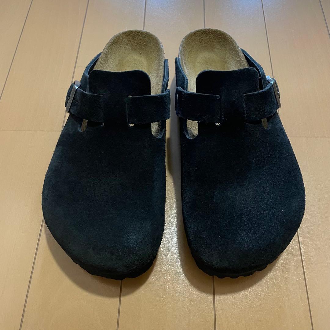 連休価格！BIRKENSTOCK Boston レギュラー幅 BLACK 37