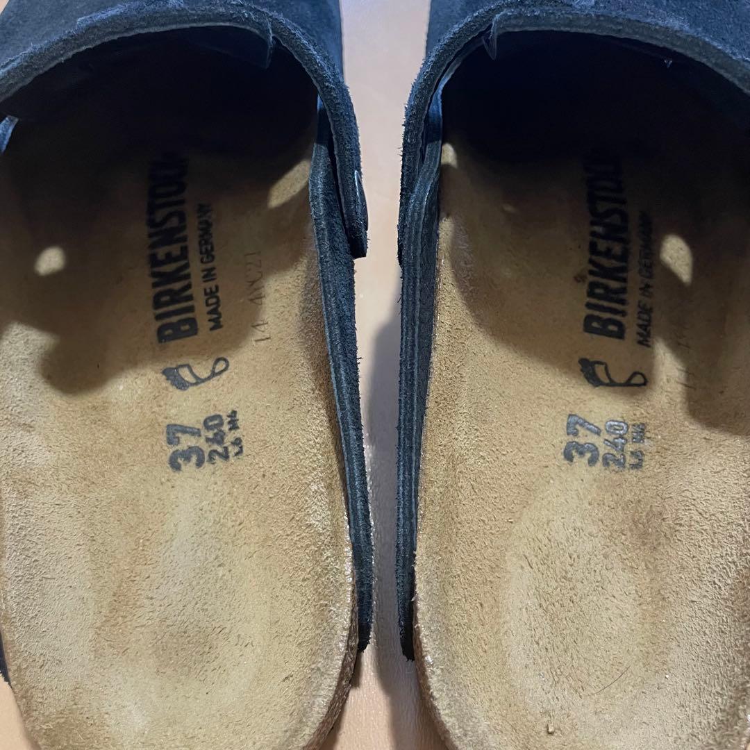 連休価格！BIRKENSTOCK Boston レギュラー幅 BLACK 37