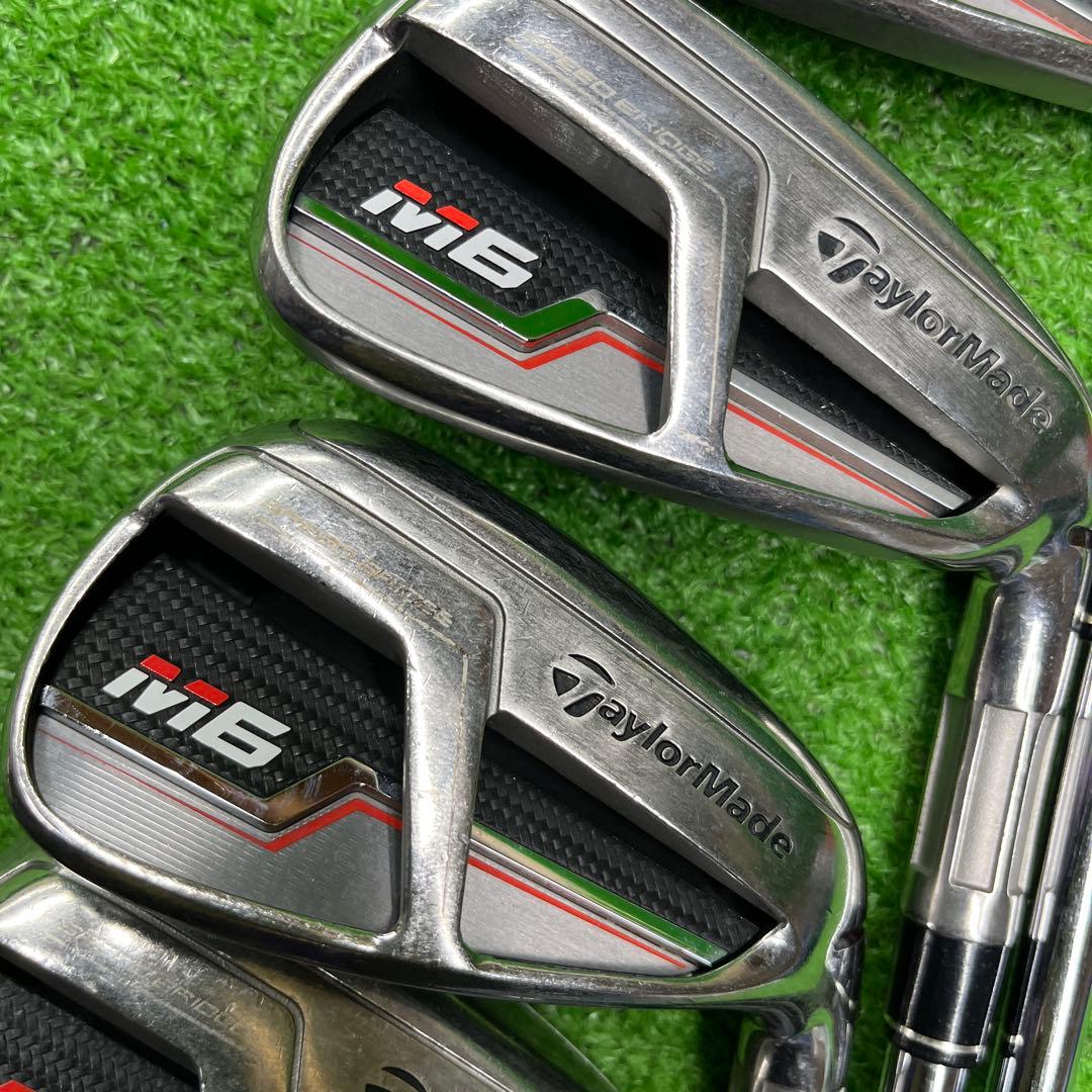 寶TIS-523 テーラーメイド M6 #5.7.9.P アイアンセット S