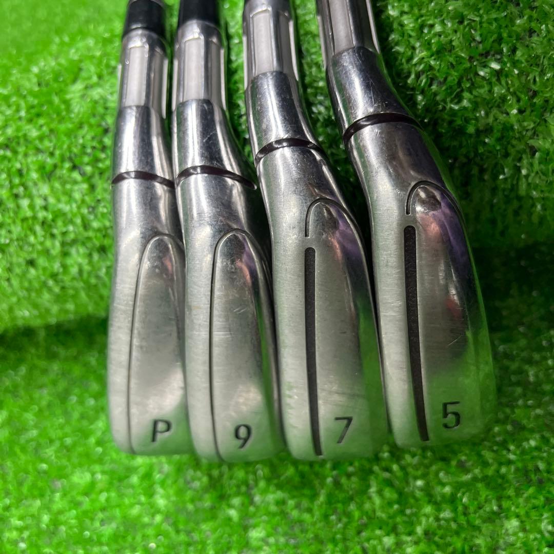 寶TIS-523 テーラーメイド M6 #5.7.9.P アイアンセット S