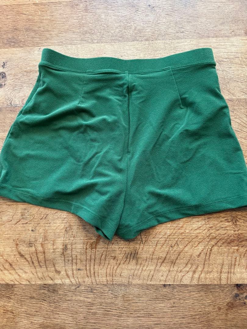 Seea グリーン ポロシャツスタイル セパレート水着