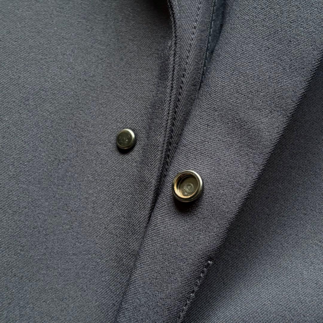 極美品✨デサントオルテライン テックテーラードジャケット ジャージ ネイビー L