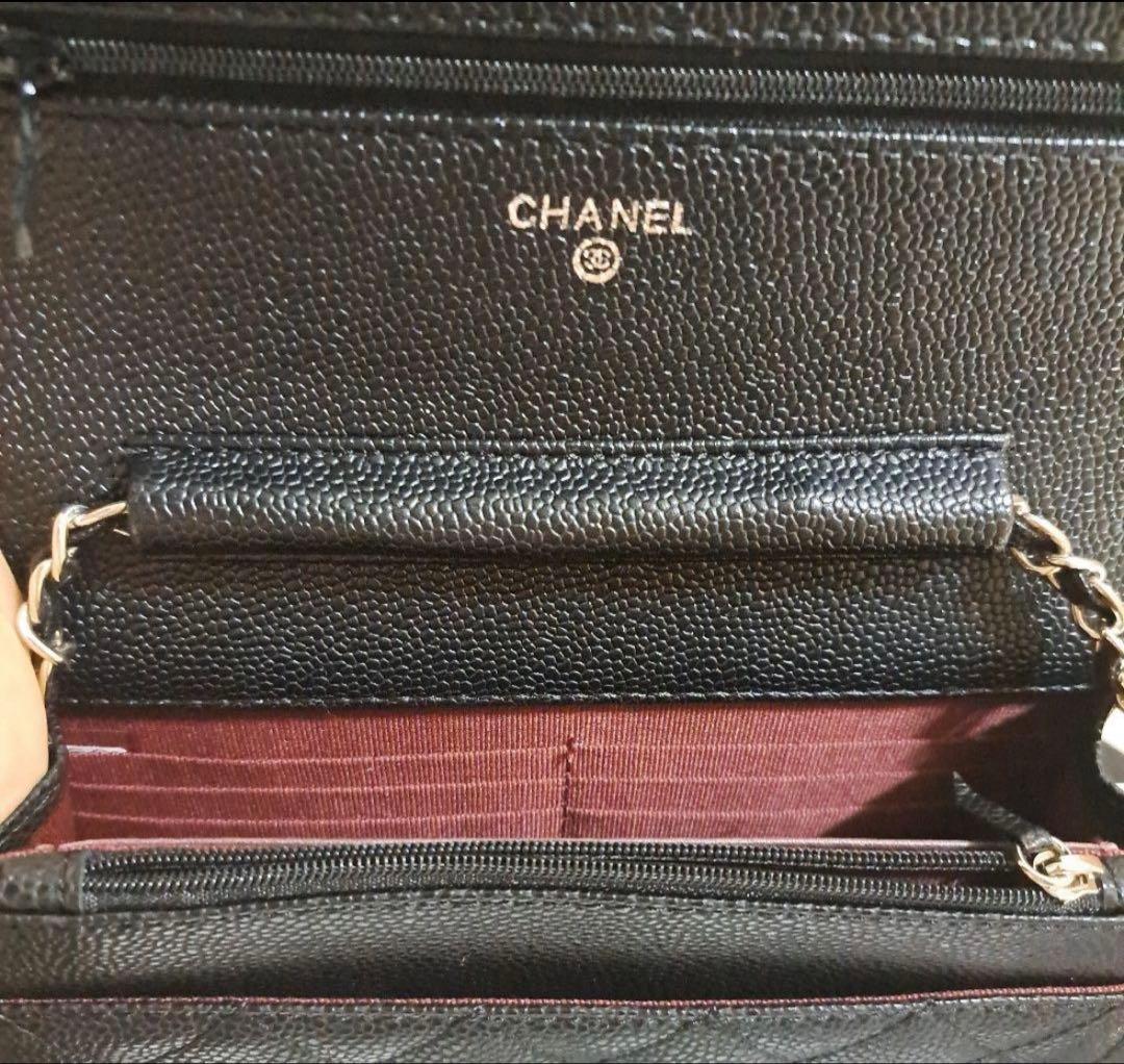 チェーン ショルダー バックシルバー