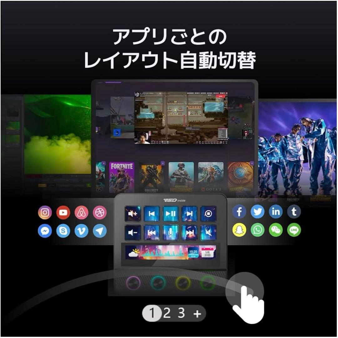 その他 VSDINSIDE Stream Dock N4 Pro