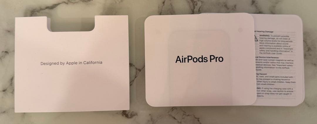 AirPods Pro 3本体 ワイヤレス充電対応箱付き