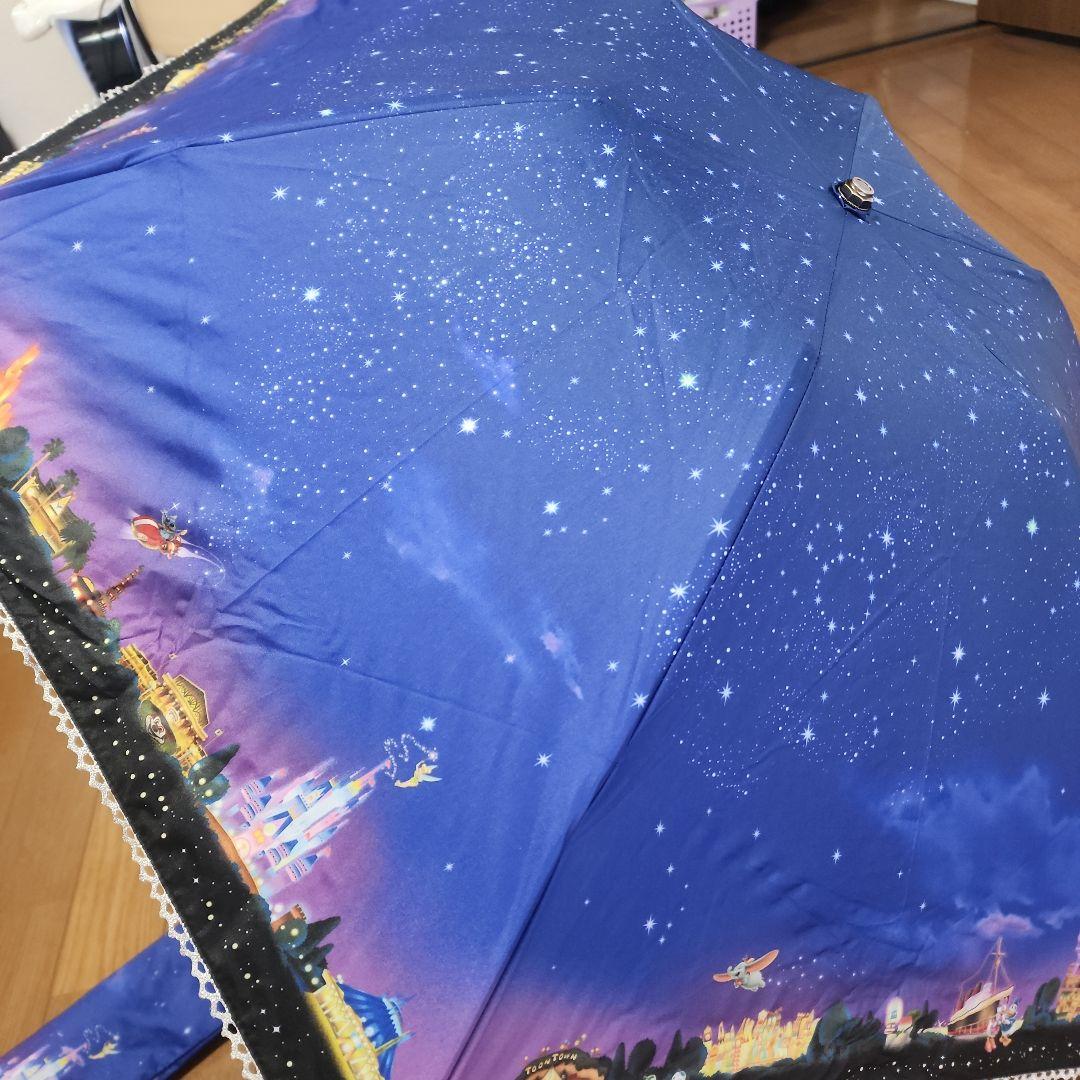 ヒ*ト様 ディズニー　折り畳み傘　夜景