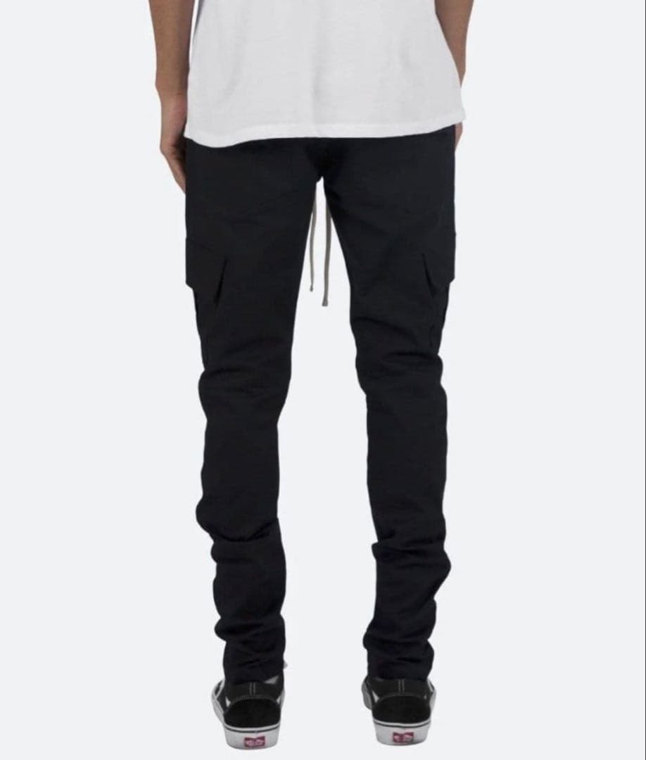 パンツ mnml ZIP CARGO DRAWCORD PANTS / BLACK7