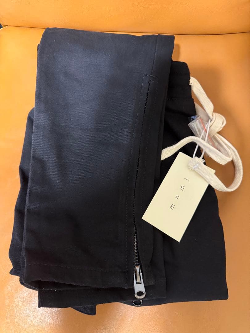 パンツ mnml ZIP CARGO DRAWCORD PANTS / BLACK7