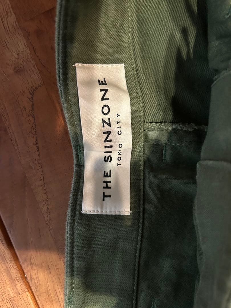 SHINZONE シンゾーン　ベイカーパンツ38 Tシャツ